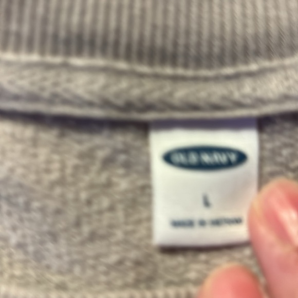 Old navy grey tie dyed look sweatshirt size medium - Picture 2 of 3